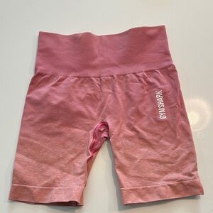 Gymshark Rose Pink High-Waist Bike Shorts